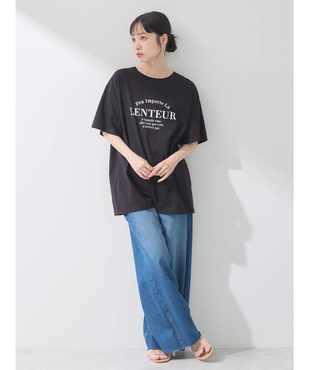 earth music&ecology アソートロゴプリントＴ 