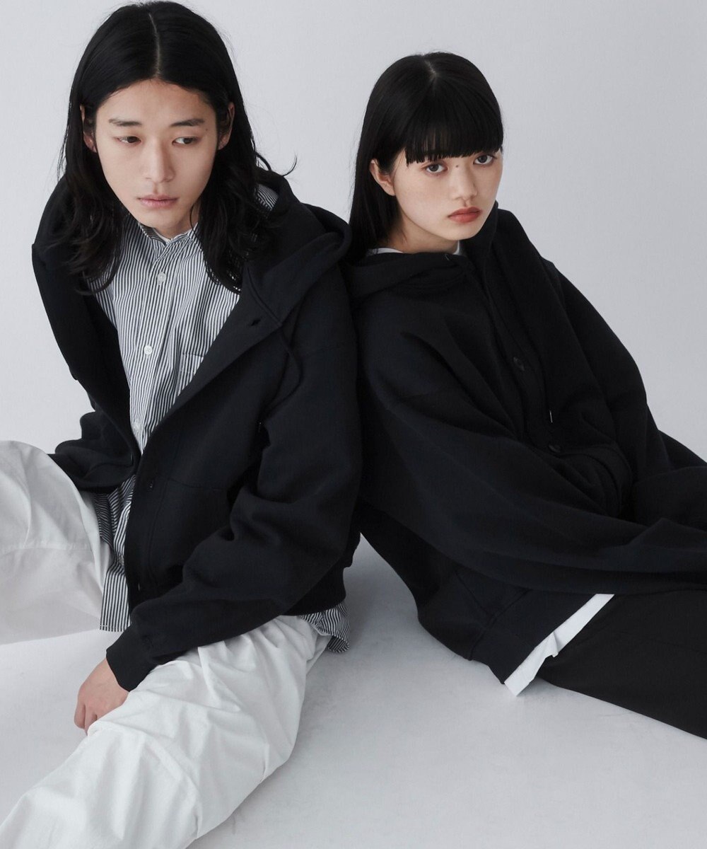 WEGO 【ユニセックス着用ITEM】スウェットボタンカーディガン 