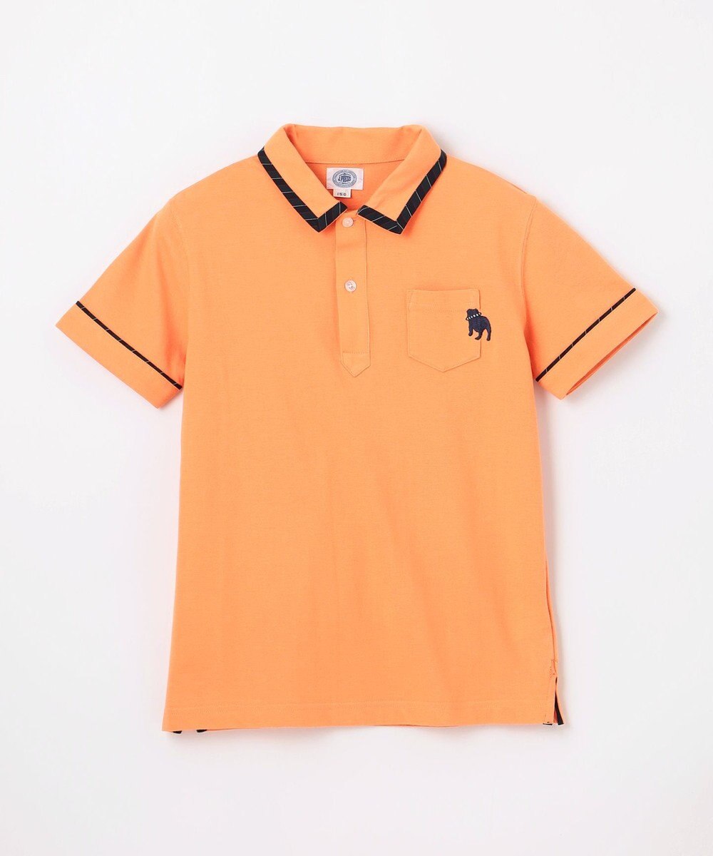 J.PRESS KIDS 【140-170cm】 T/Cライト鹿の子ポロシャツ 