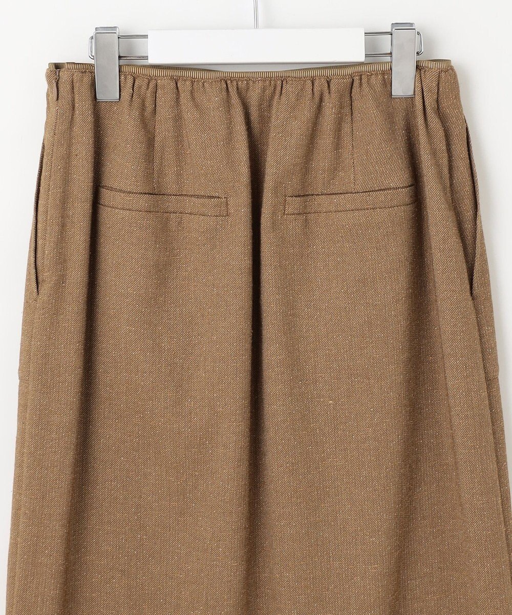 自由区 L シルクネップツイード スカート 