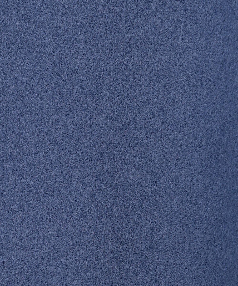 23区 ウールカシミヤビーバー ノーカラー コート 