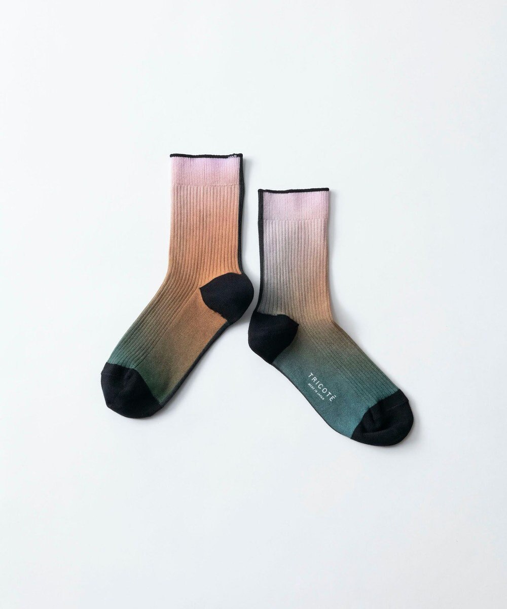 TRICOTE GRADATION LINK SOCKS／グラデーションリンクソックス 