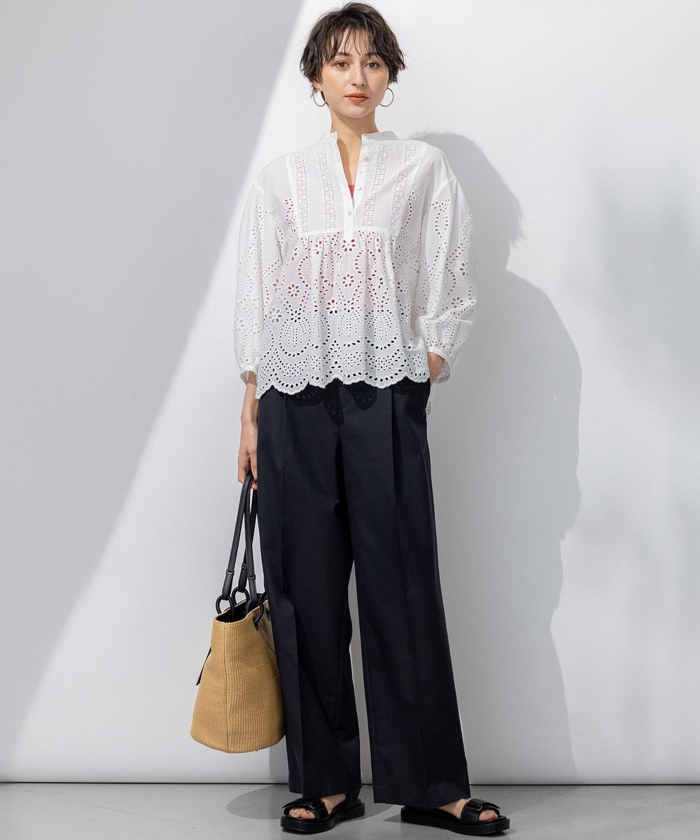 23区 S 【Oggi6月号掲載/新色追加】オーガニック コットンリブ タンクトップ 