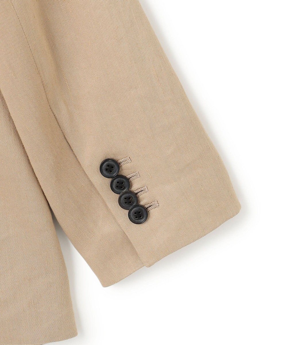 BEIGE， MICA / リネンブレンドテーラードジャケット 