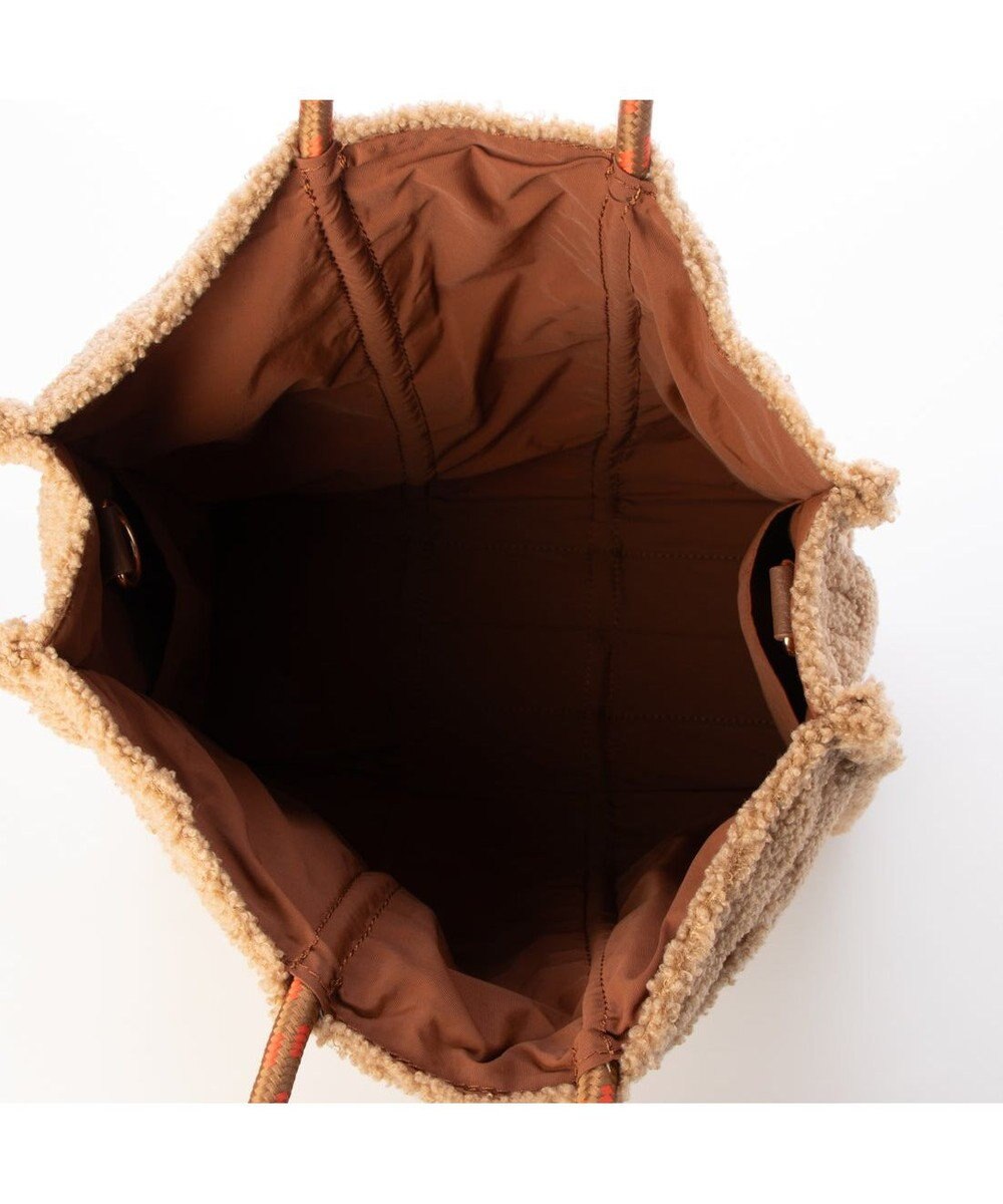 UNBILLION カシュカシュ cachecache / ボア刺繍リバーシブル2wayトート 