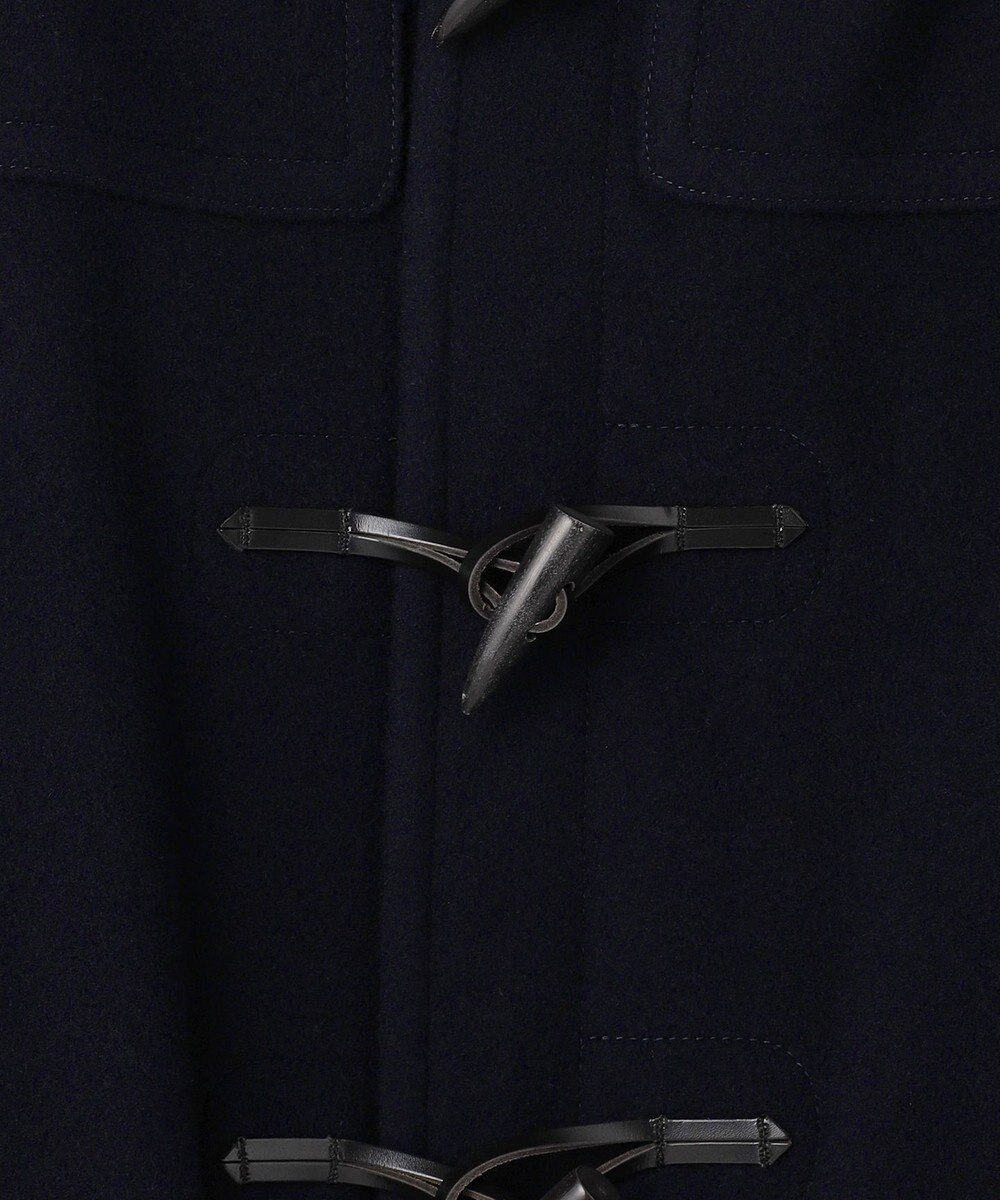 J.PRESS MEN 【J.PRESS ORIGINALS】【UNISEX】Wool Light Melton Short Duffle Coat / Baggy-Fit 