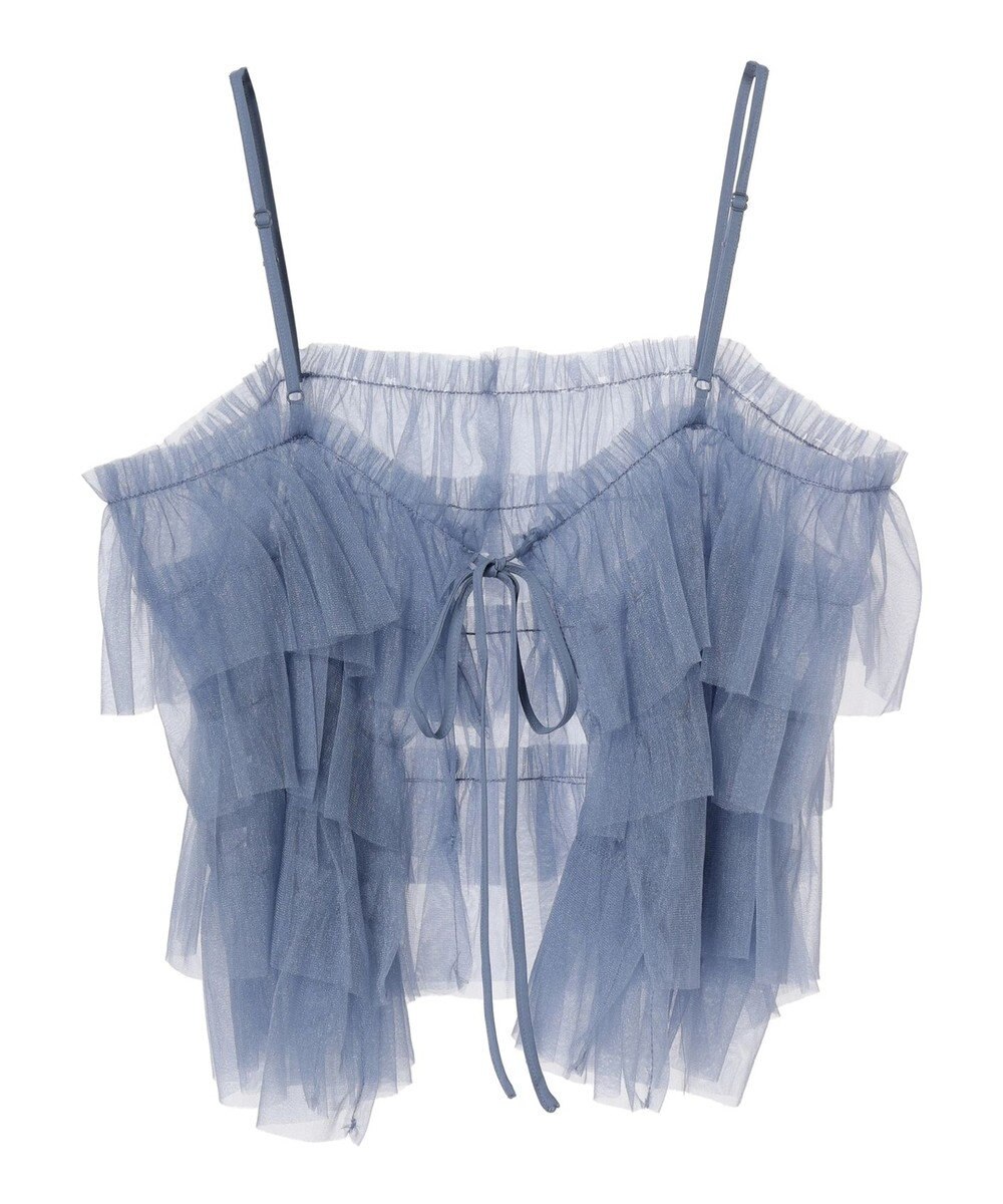 Green Parks ・ＥＬＥＮＣＡＲＥ　ＤＵＥ　２ｗａｙラメチュールフリルキャミ 