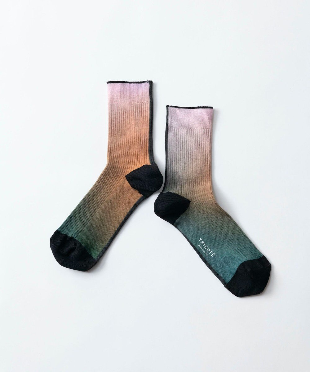 TRICOTE GRADATION LINK SOCKS／グラデーションリンクソックス 