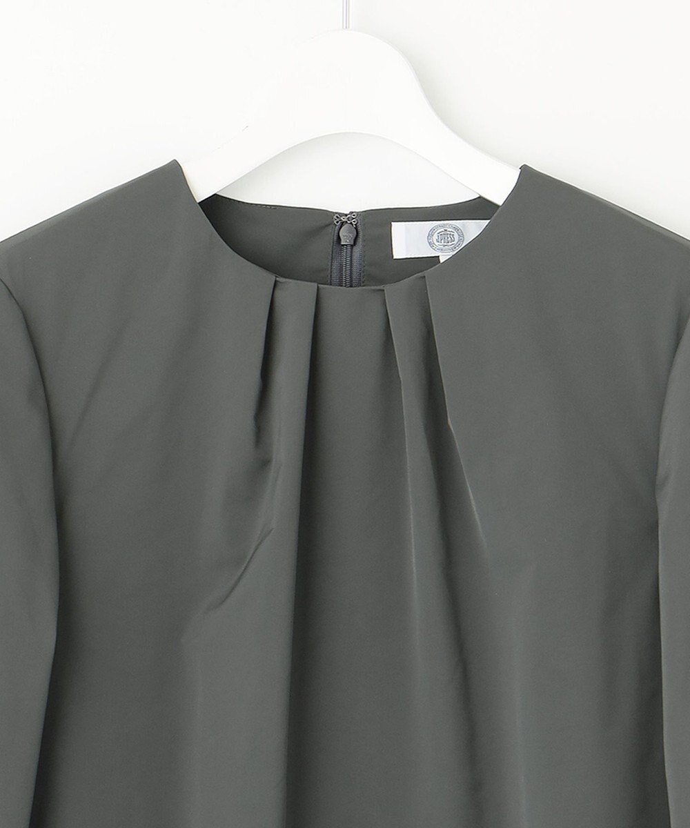 J.PRESS LADIES L 【WEB限定・洗える】グレイス メモリータフタ ワンピース 