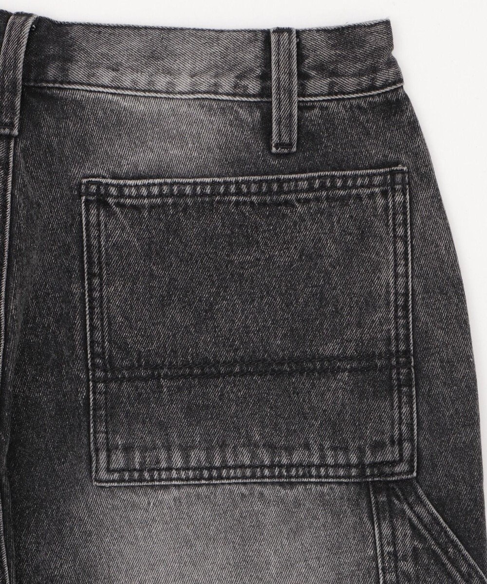 WEGO ダブルニーダメージデニムショーツ 