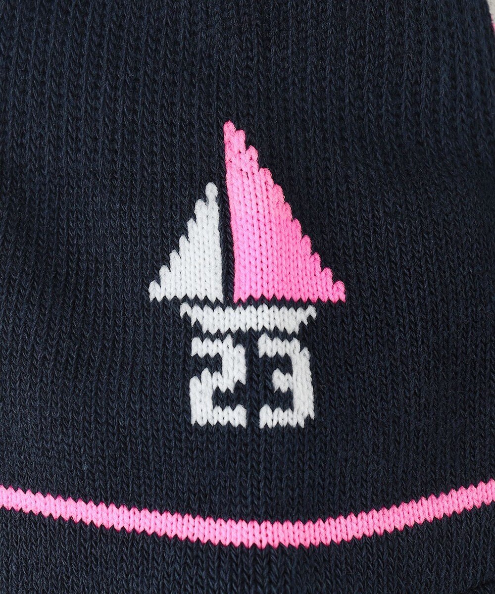 23区GOLF 【WOMEN】ネオンライン ショートソックス 