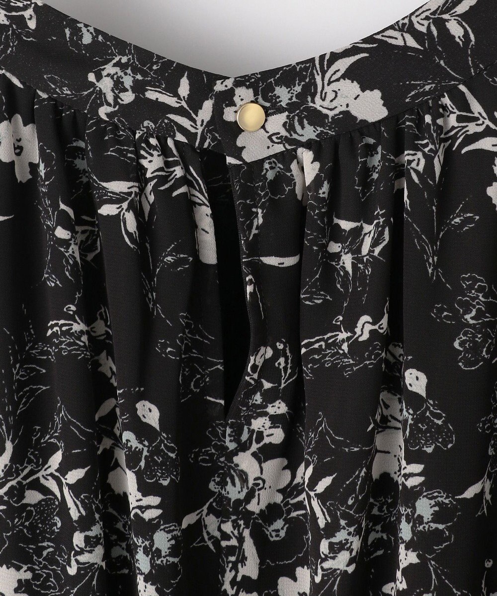 ANY SIS 【洗える】フラワープリント ワンピース 