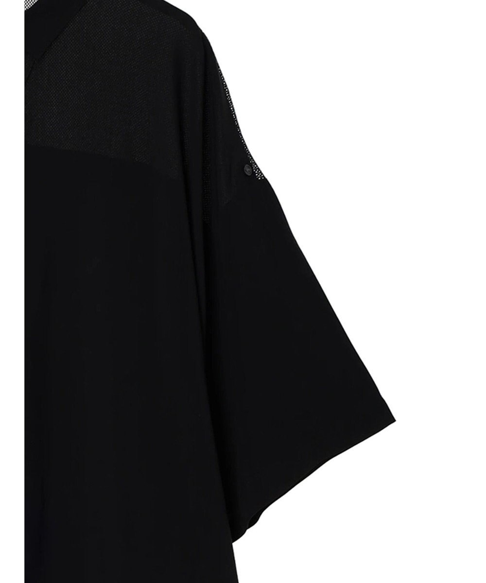 AMERICAN HOLIC サラックールメッシュ切替ワンピース 