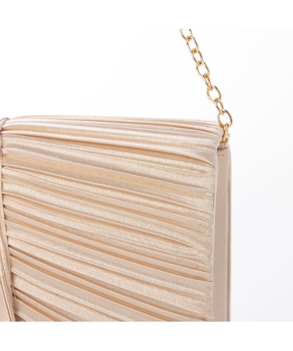 UNBILLION カシュカシュ cachecache / チェーンショルダー付きクラッチバッグ 