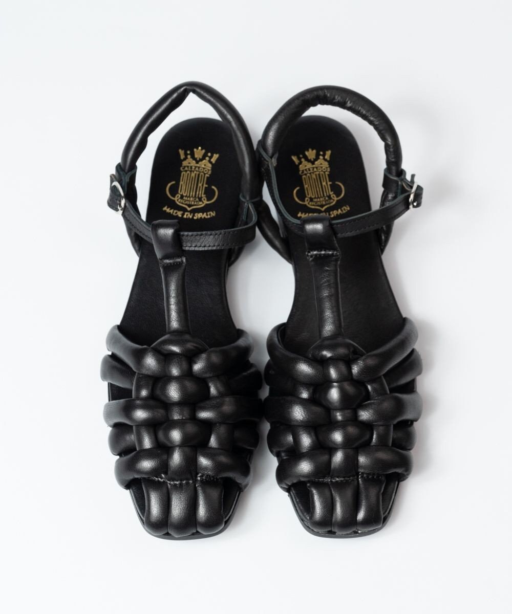 BONTRE 【BONTRE/ボントレ】グルカ風編み上げサンダル 