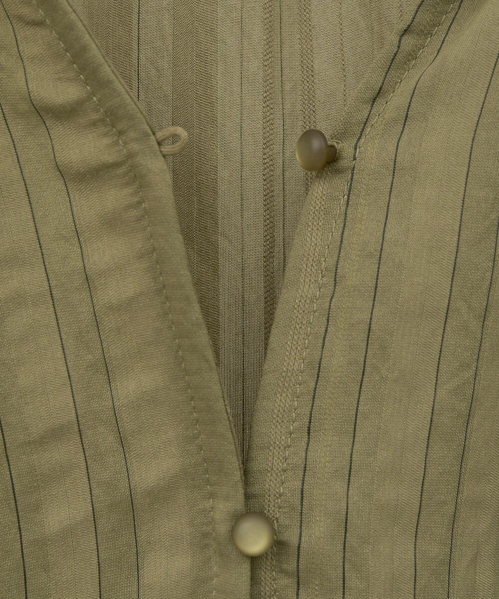 Green Parks ドロストネックフレンチスリーブブラウス 