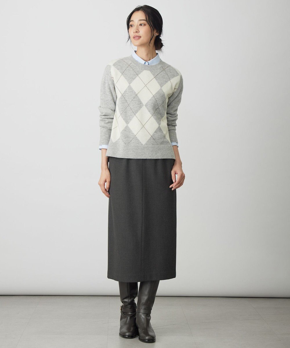 J.PRESS LADIES 【WEB限定・洗える】クラシックピンオックス シャツ 