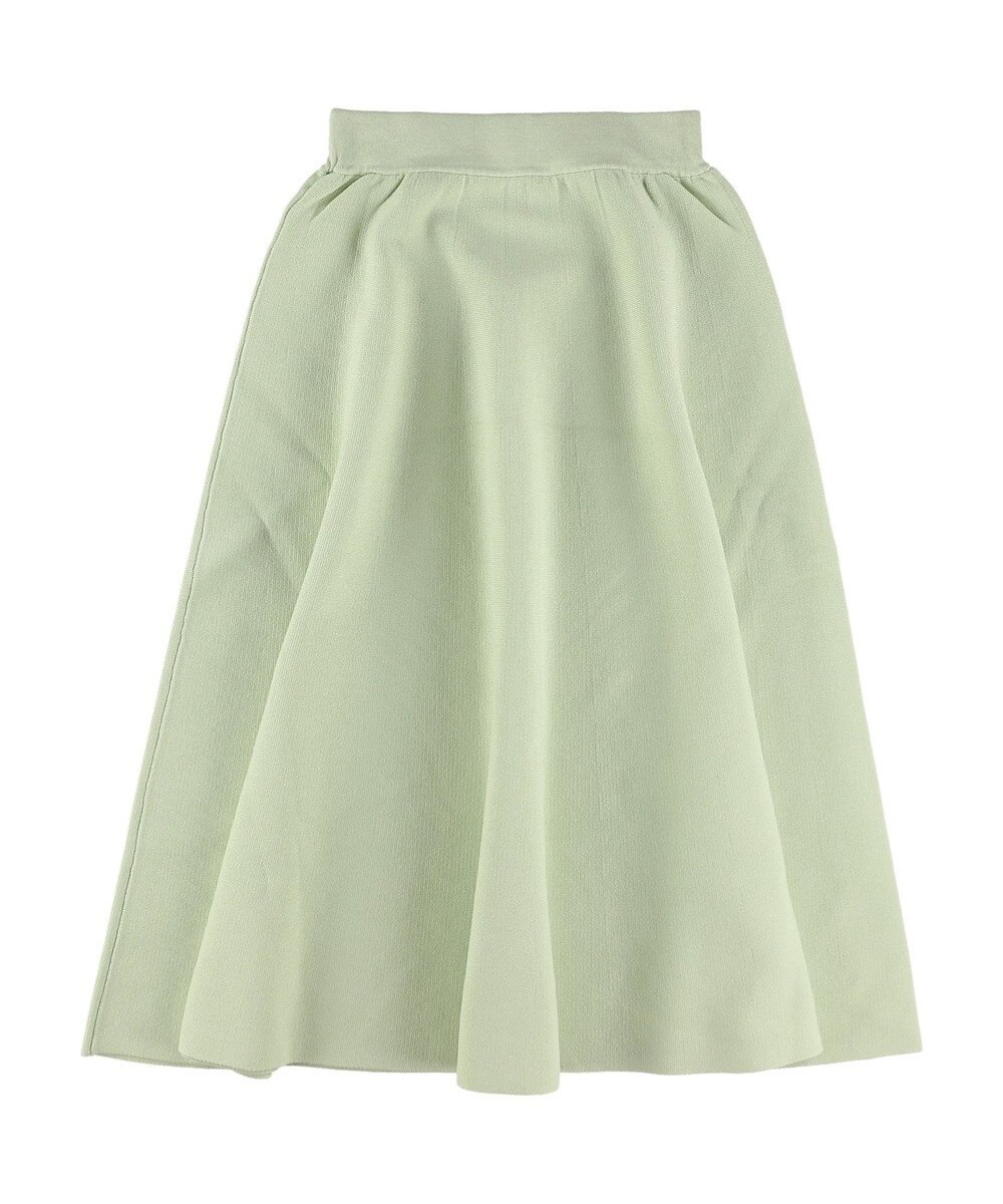 Green Parks ミラノリブフレアスカート 
