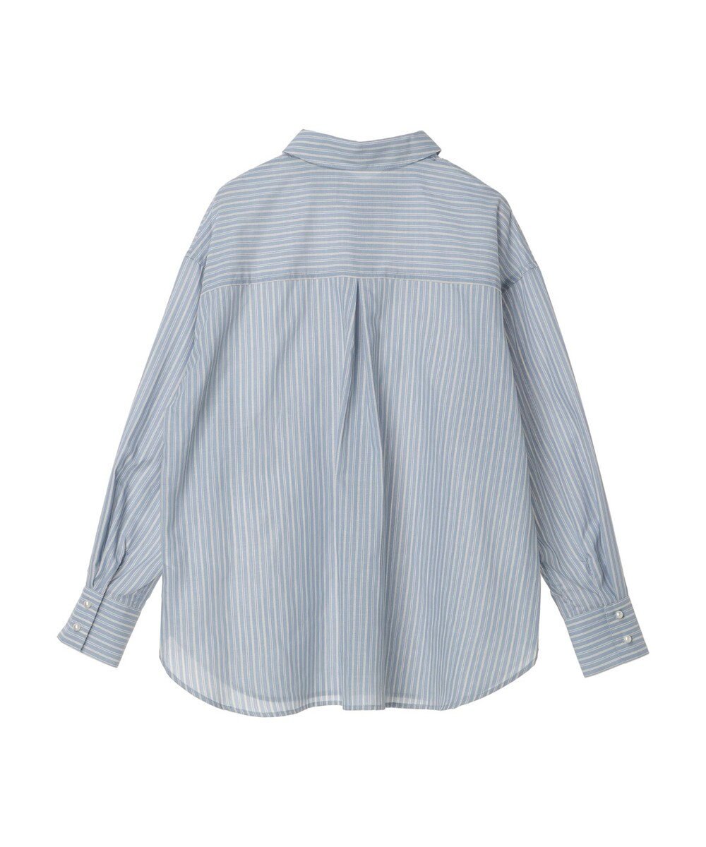 earth music&ecology パールボタンオーバーシャツ 