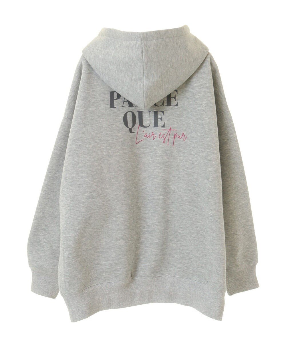 earth music&ecology アソートロゴフーディー 