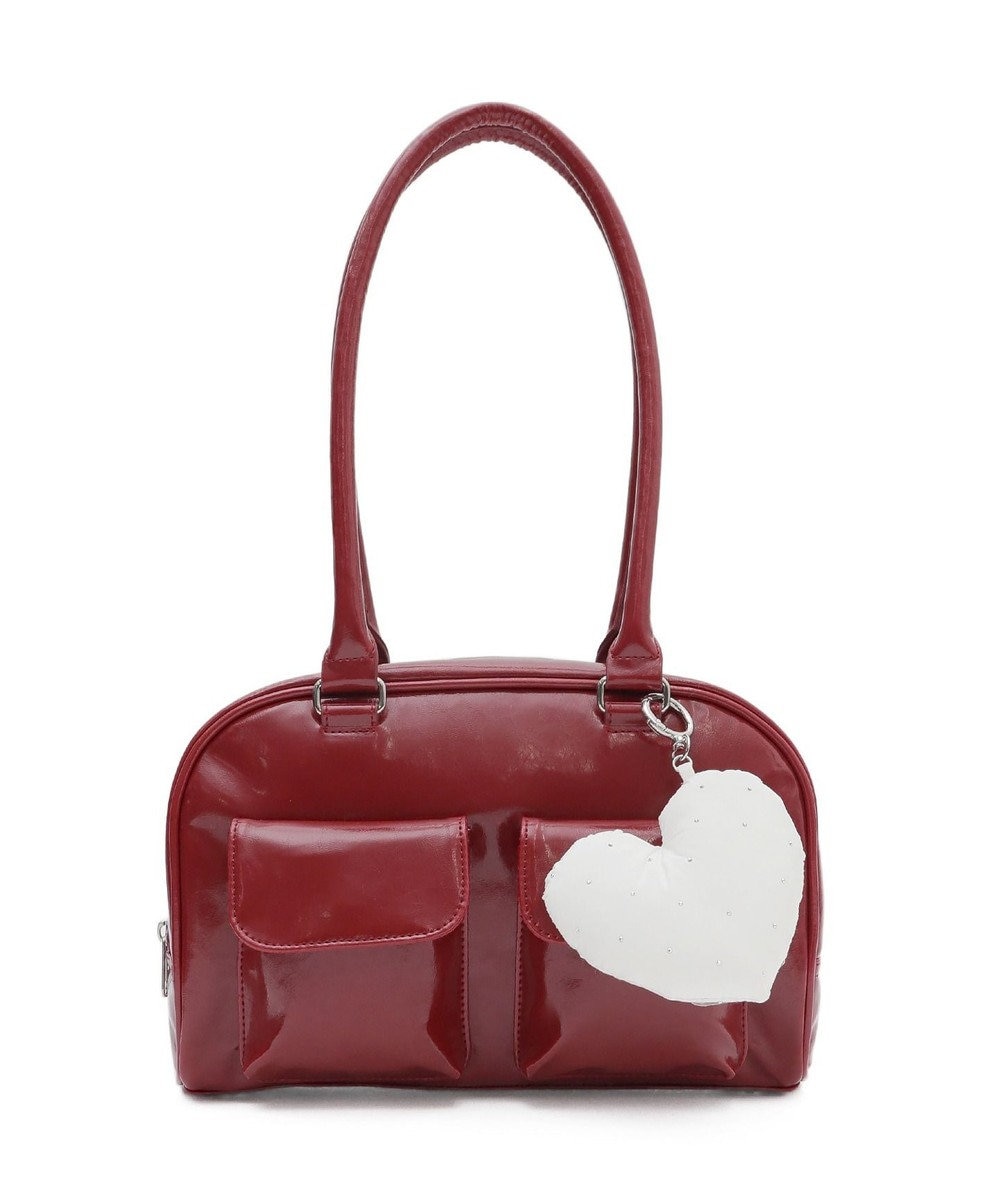 WEGO 【痛バ＆推し活】チャーム付きボストン痛バッグ 