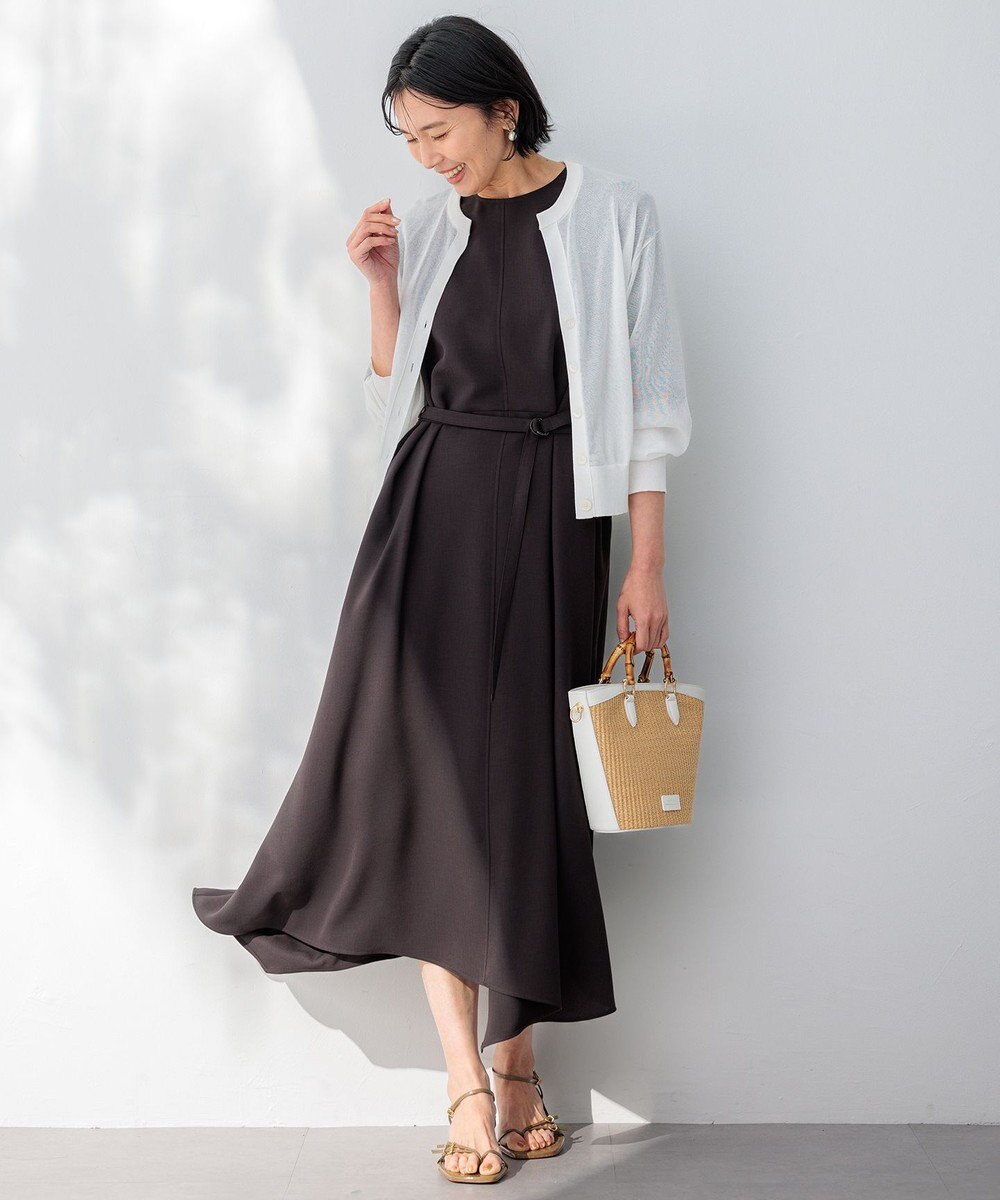 23区 【CLASSY.6月号掲載/Oggi4月号掲載】雑材 バンブー ハンドル ショルダー 