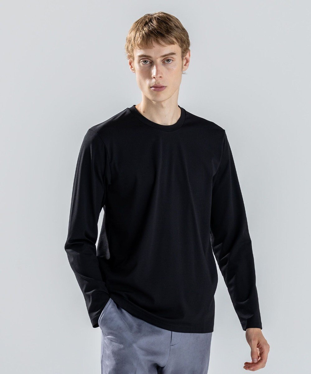 JOSEPH HOMME ハイゲージベアスムース　クルーネック長袖Ｔシャツ 
