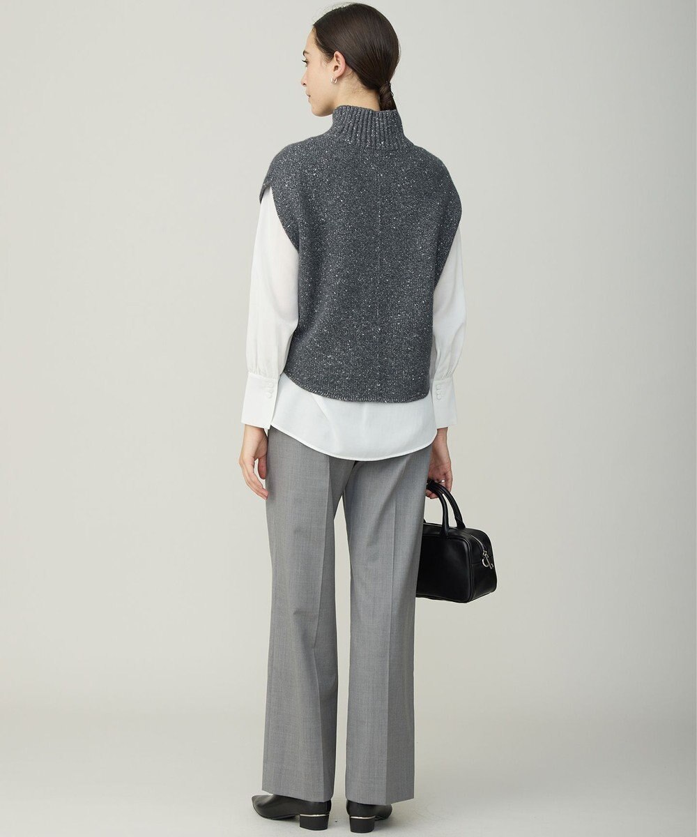 ICB L 【30th ANNIVERSARY】 カシミヤブレンドルレックス ハイネックニットベスト 