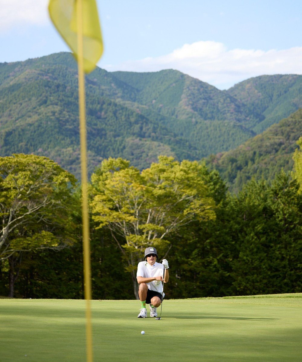 PW CIRCULUS 【吸水速乾 / UV遮蔽率99.5% UVカット / ストレッチ】【MEN】ポケットモックT ゴルフ 