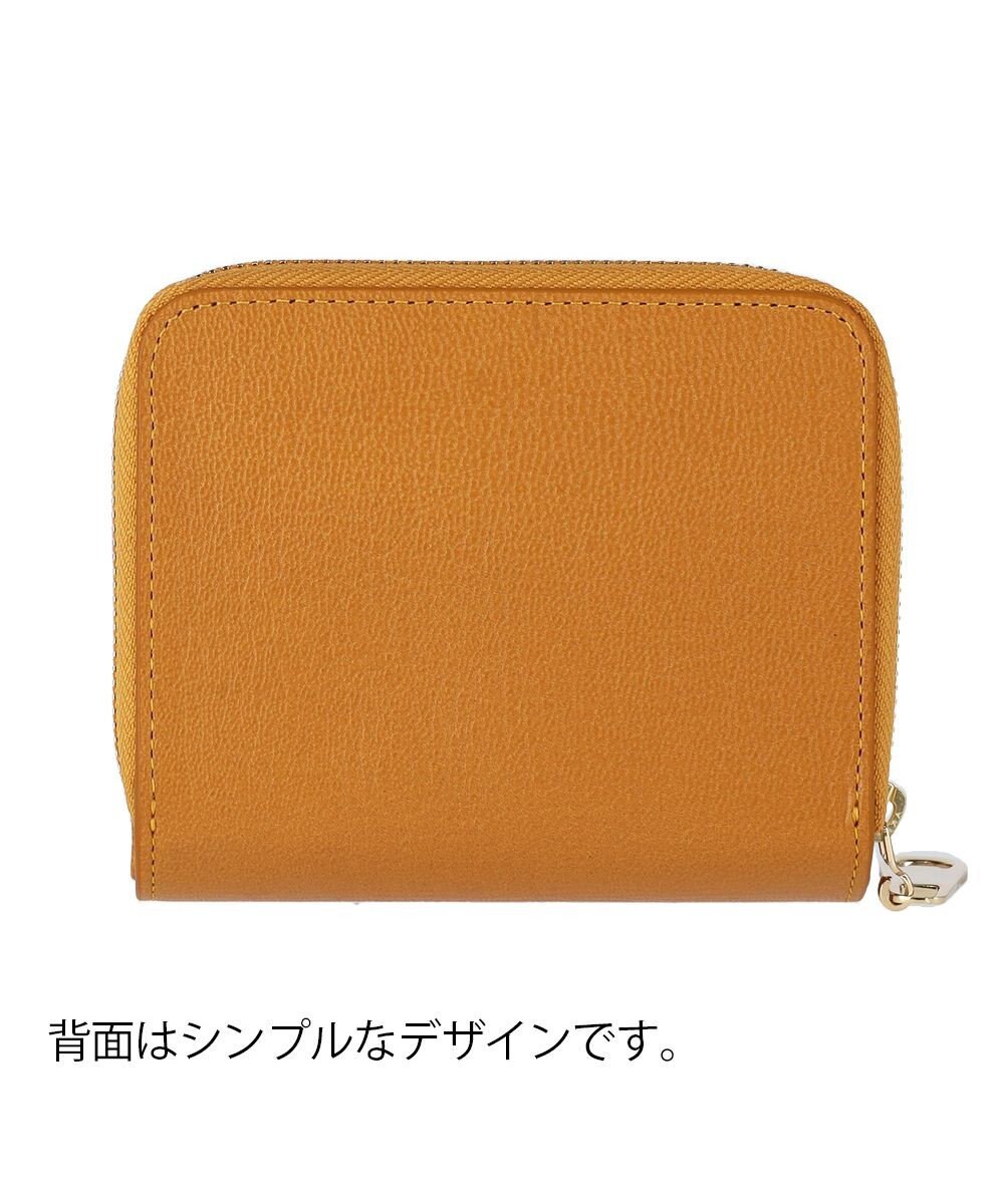 tsumori chisato CARRY ネコおこし ラウンドファスナー2つ折り財布 