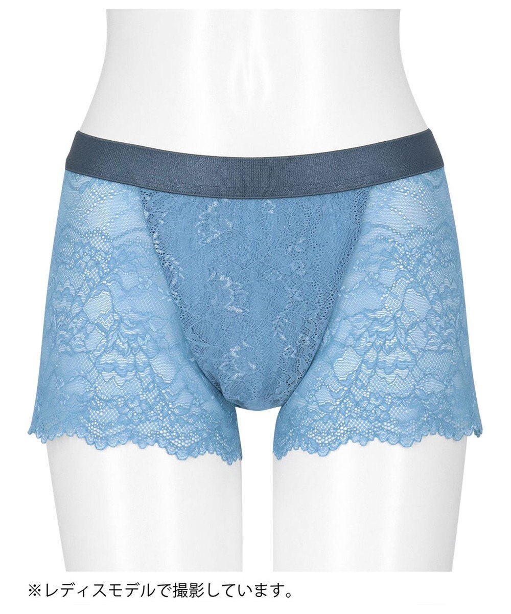 WACOAL MEN WACOAL MEN 【レースボクサー】 ボクサーパンツ ユニセックス 通気性 スカラ始末(裾部分) マチ部分の肌側は綿素材 レディース メンズ WT8822 /ワコールメン 