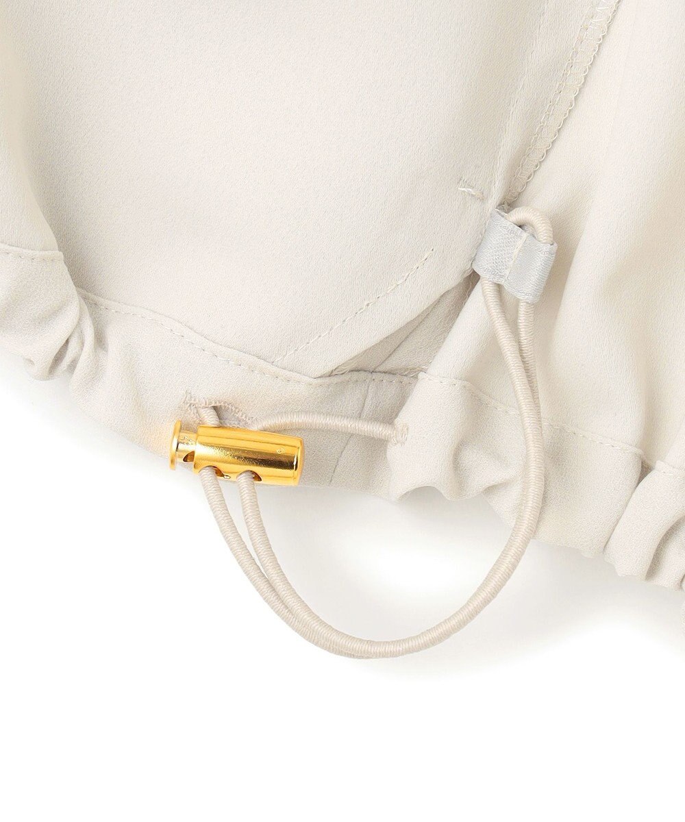 23区 S 【一部店舗限定/吸水速乾/UVカット/接触冷感】ストレッチジョーゼット フレンチスリーブ ブルゾン 