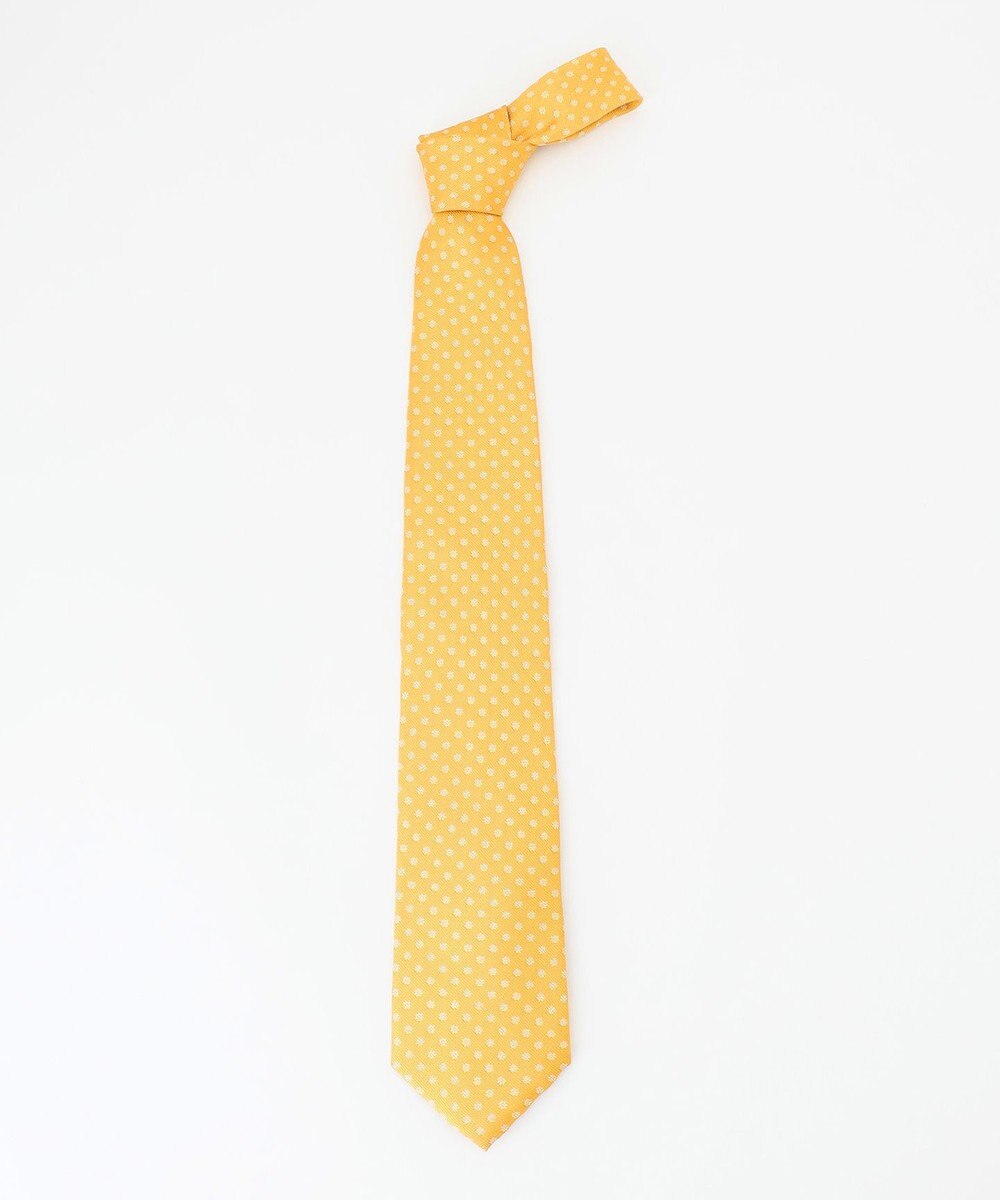 J.PRESS MEN 小紋柄ハンドプリントネクタイ 