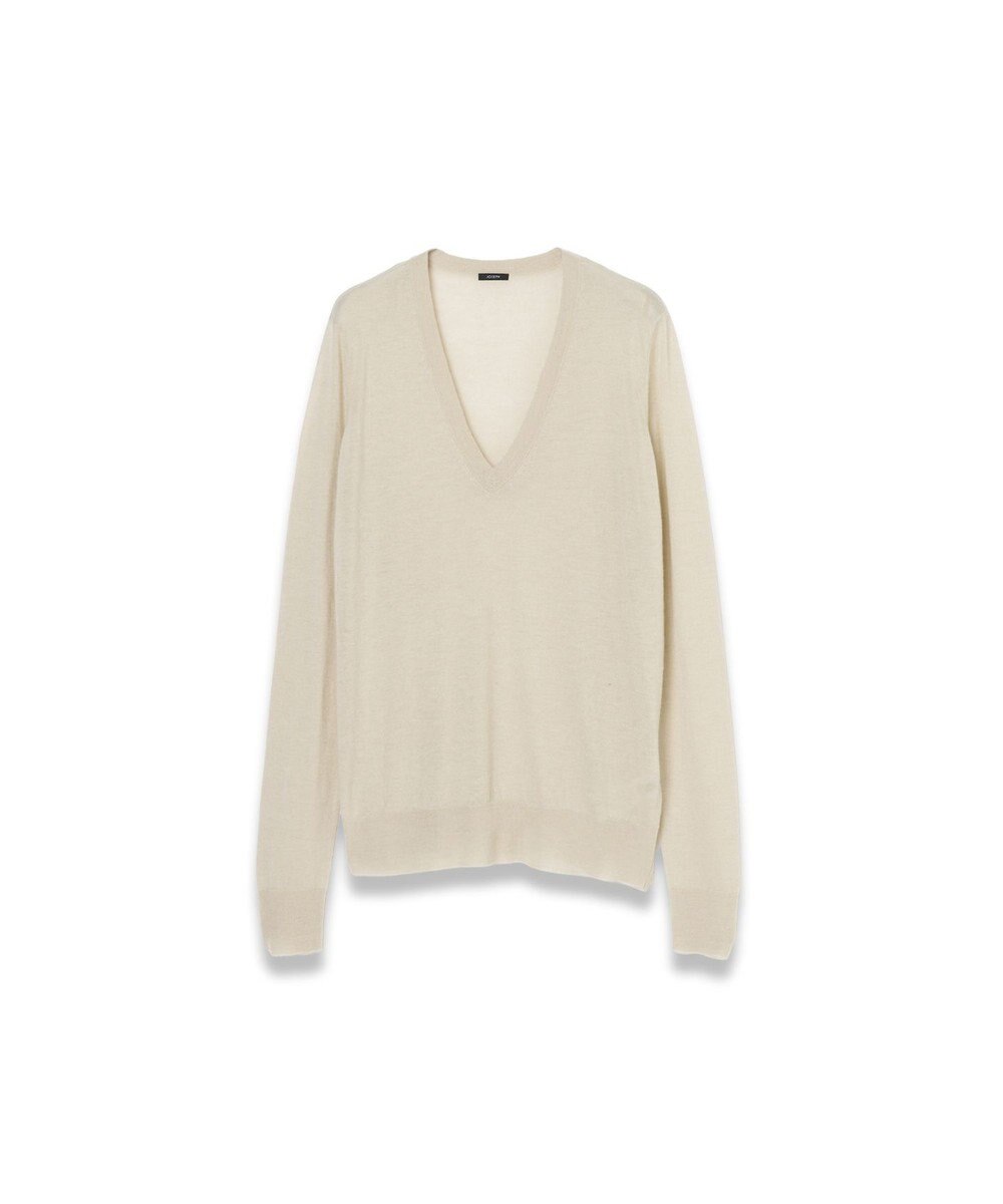 JOSEPH 【洗える】キャッシュエアー　Vネックニット 