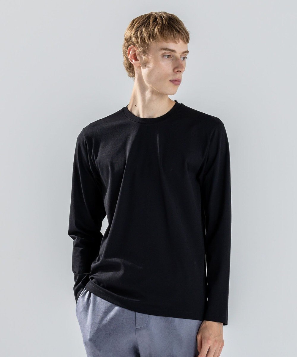 JOSEPH HOMME ハイゲージベアスムース　クルーネック長袖Ｔシャツ 