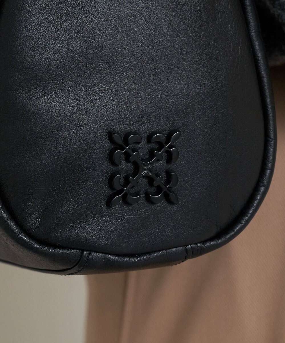 russet ソフトレザーロールショルダーバッグ(CE-1661) 