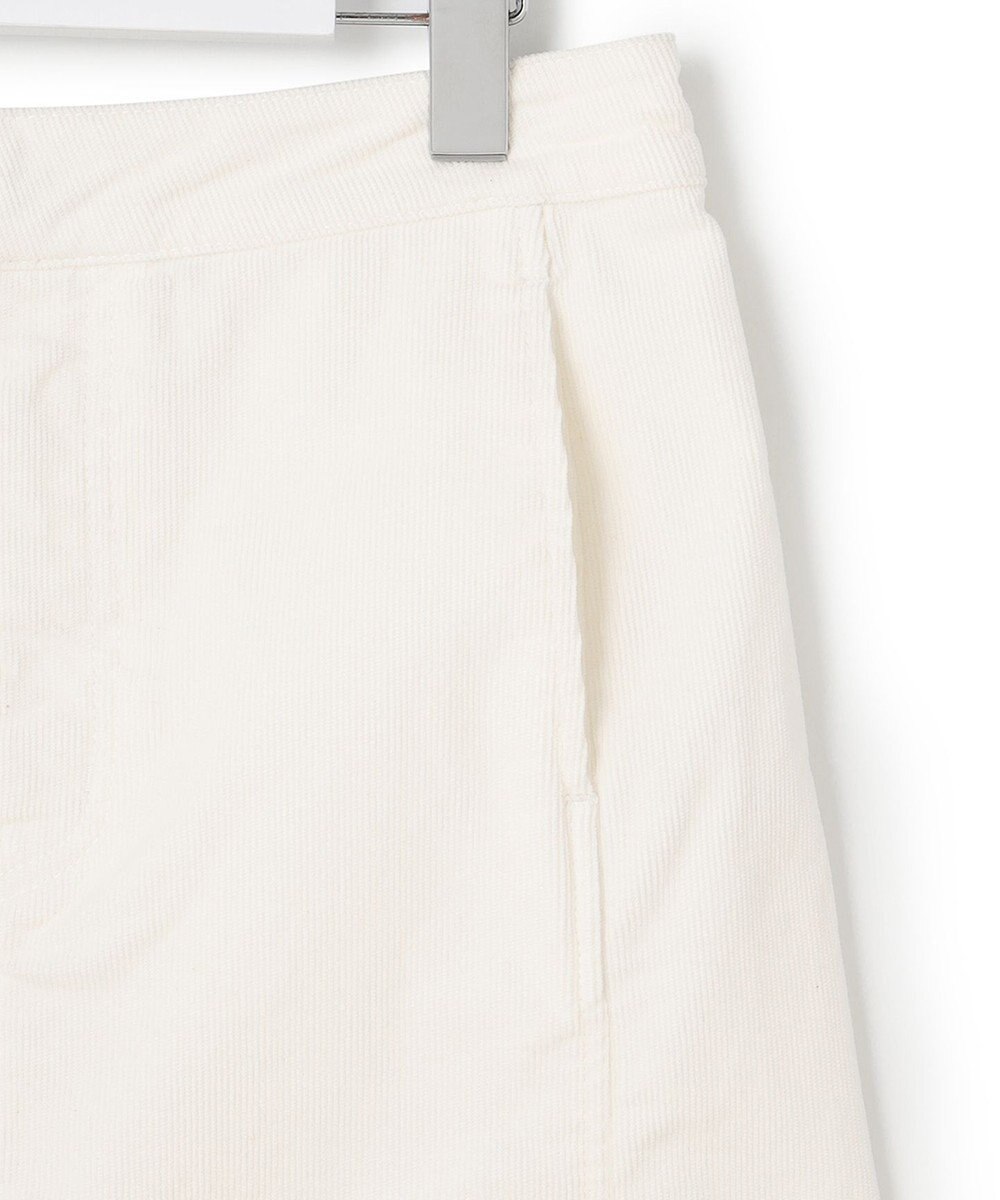 23区 【SLOW】ストレッチ コーデュロイ ゴアード スカート 