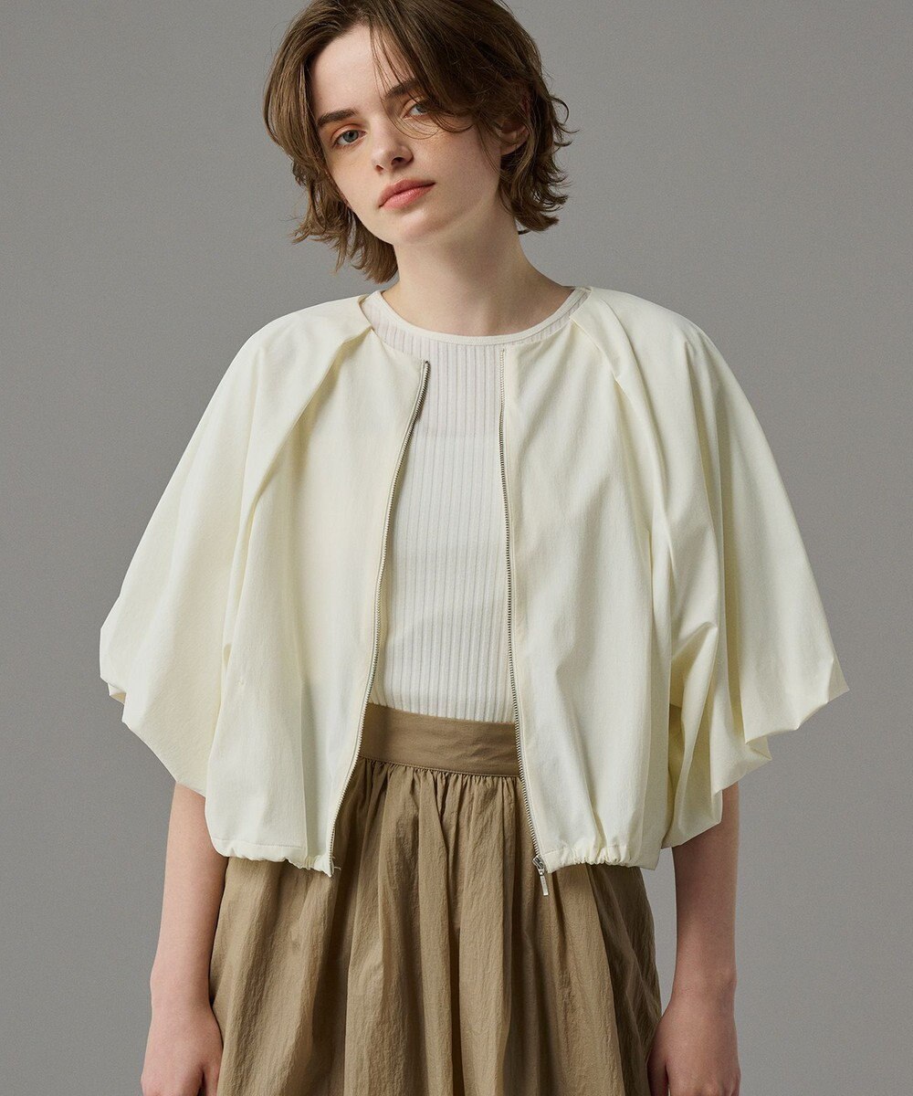 uncrave 【撥水・接触冷感・UVカット・洗濯機洗い可】マルチファンクションナイロン ２WAYブルゾン（uncrave STANDARD） 