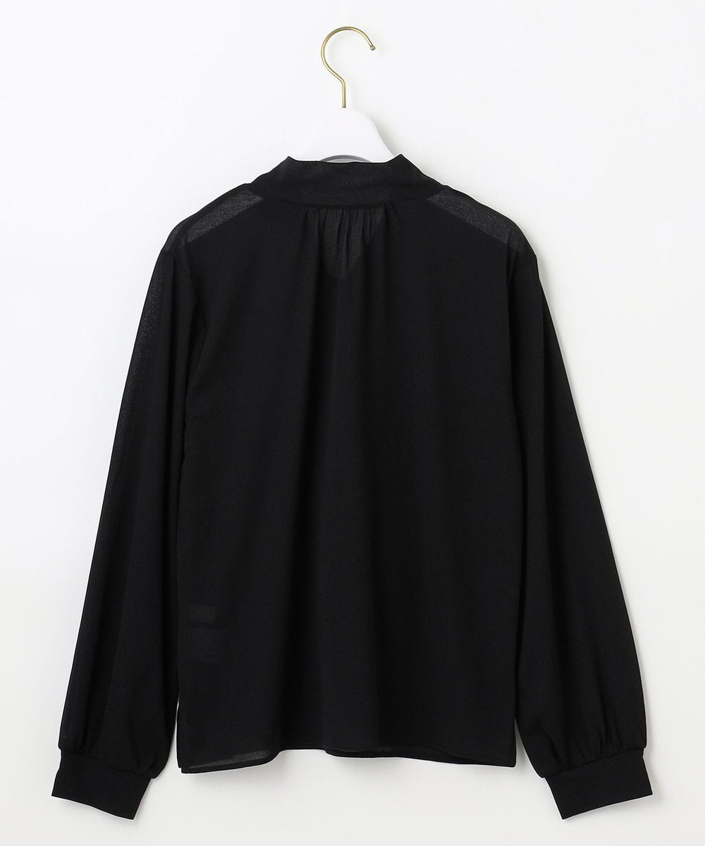 ANY SIS 【前後着用可能】シアー2WAYボウタイ プルオーバー 