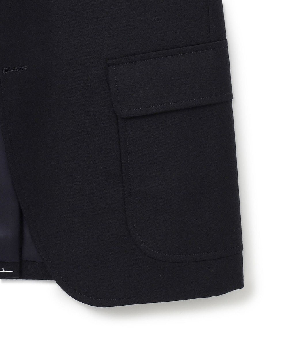 J.PRESS MEN 【定番】ペピンメリノサキソニー オーセンティック ブレザー / 金釦 / 総裏地 / Authentic-Fit 