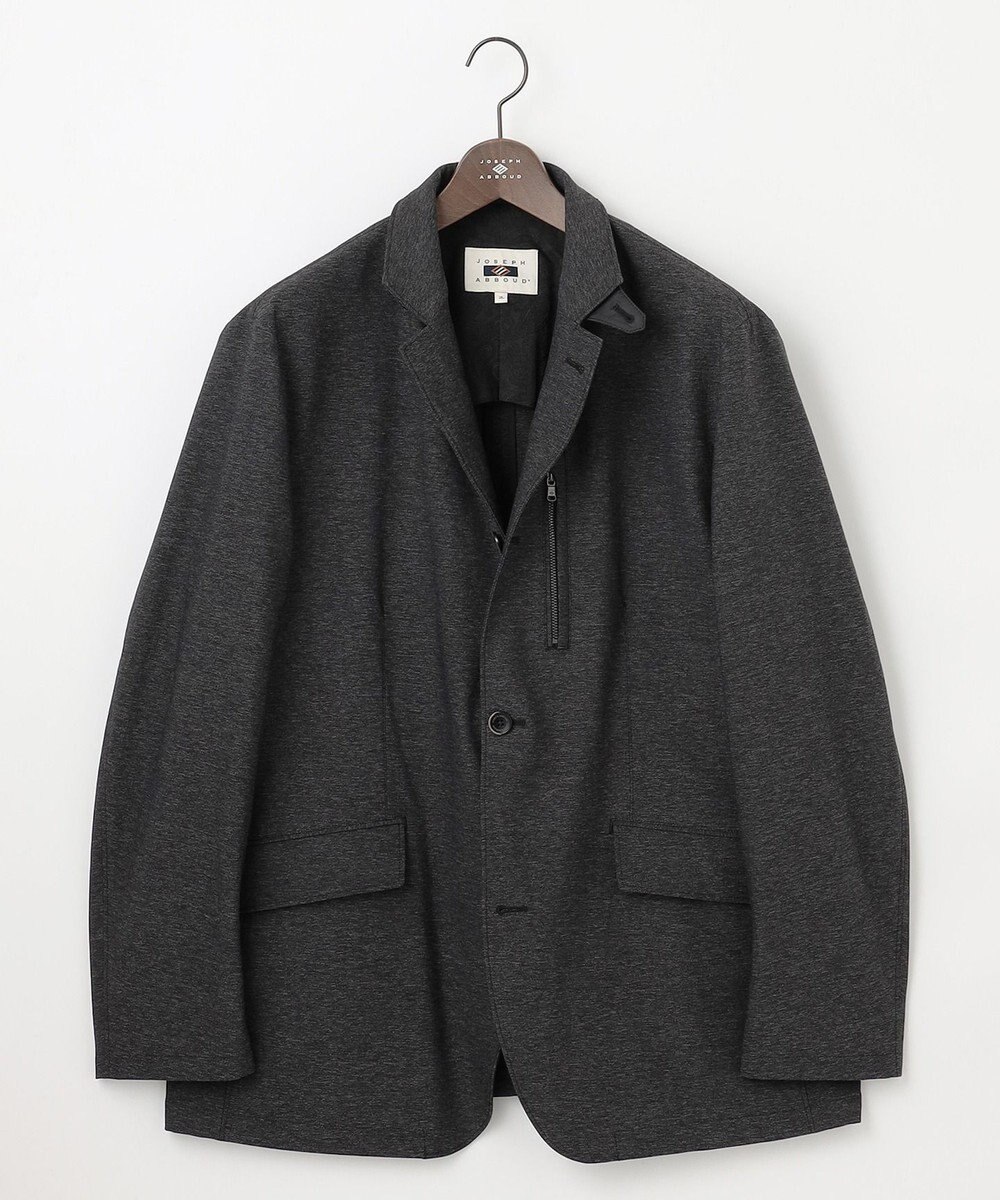 JOSEPH ABBOUD 【キングサイズ・撥水/ハイパワー2WAYストレッチ/ソフト】ハイパワー2WAYストレッチメランジ コンバーチブル ジャケット 