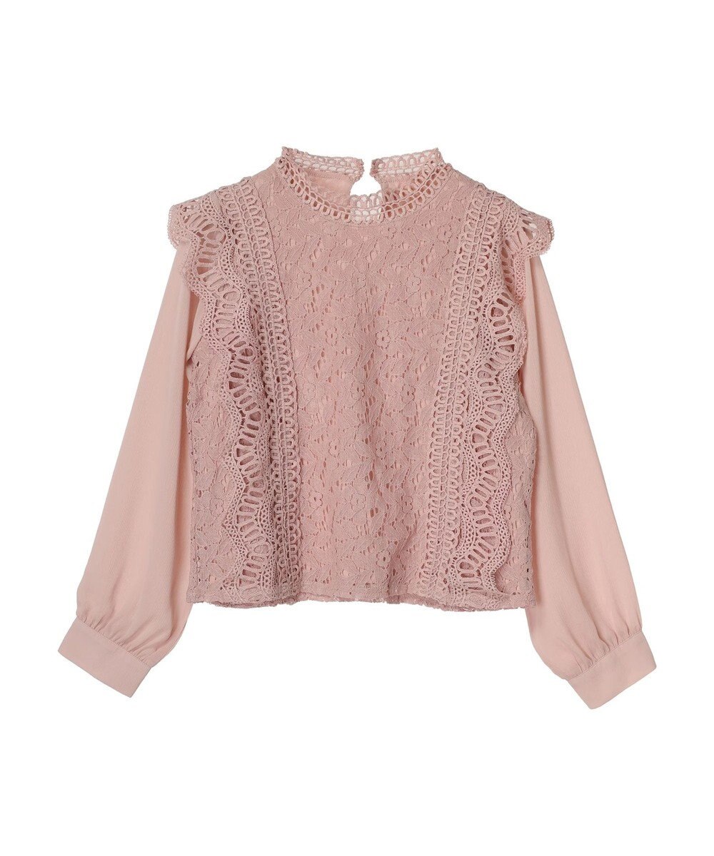 Green Parks ・Ｐｅｔｉｔ　Ｆｌｅｕｒ　イロイロレースブラウス 