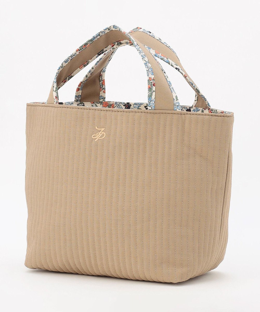 J.PRESS LADIES 【WEB限定カラーあり・リバーシブル】キルティング ミニトートバッグ 