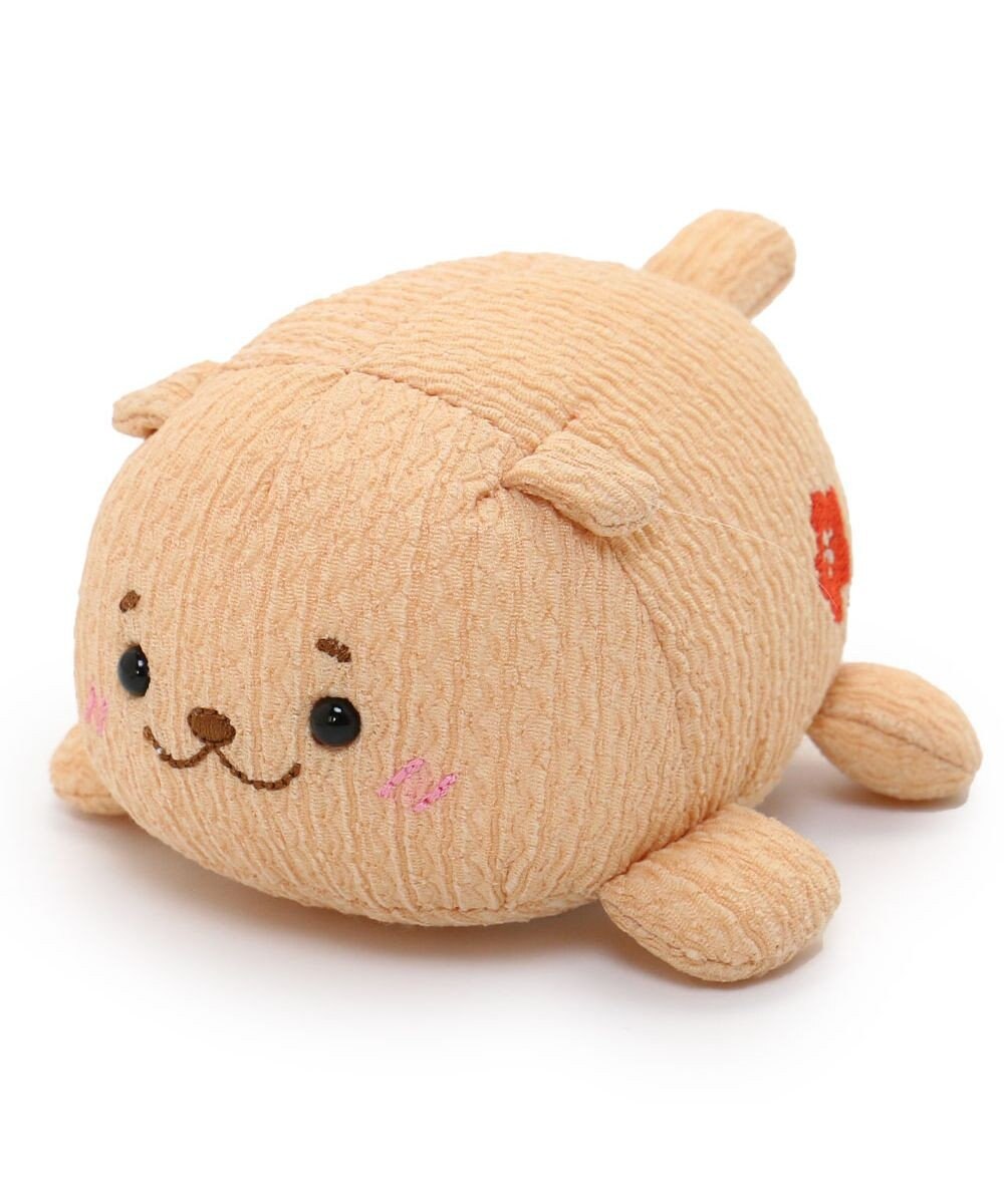 Mother garden しろたん ちりめん ちびマスコット 《しろたん/らっこいぬ》単品 