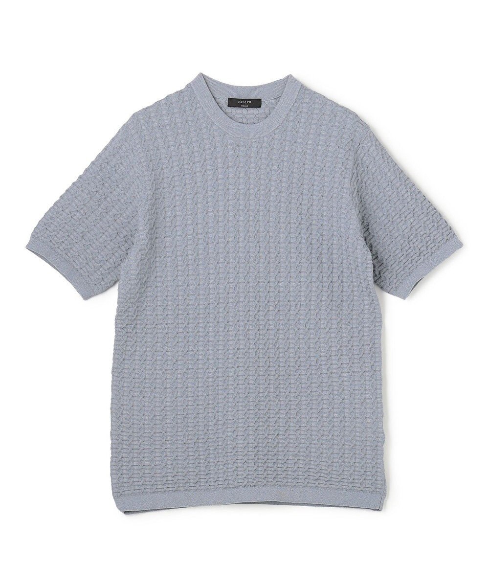 JOSEPH HOMME ドライコットンリンクス　半袖クルーネックニット 