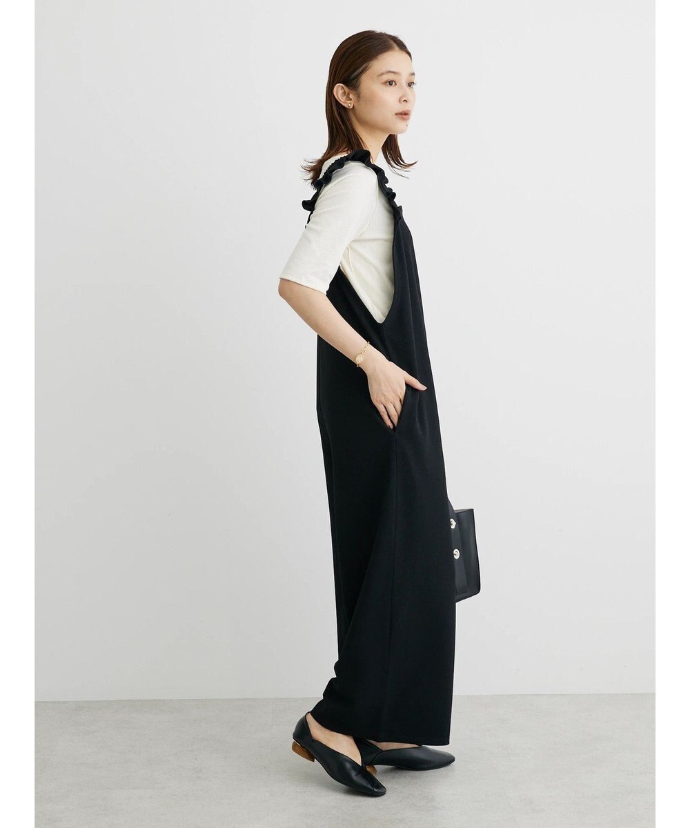 Green Parks ・ＲＡＹ　ＣＡＳＳＩＮ　ラッフルショルダーサロペット 