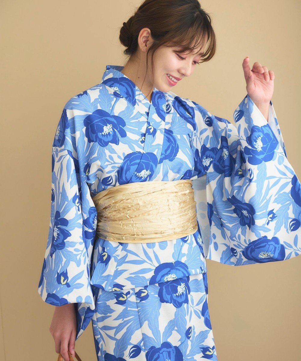 Feroux 【洗える・2WAY】 簡単着付け 浴衣 3点セット 