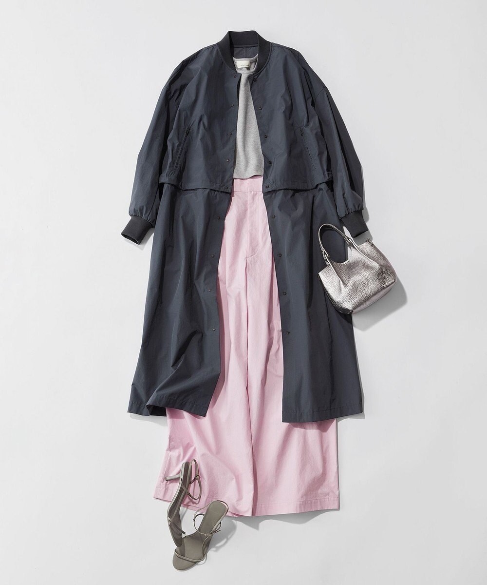 uncrave 【撥水・洗濯機洗い可】プルーフ ナイロン 3WAYコート（uncrave WHITE） 