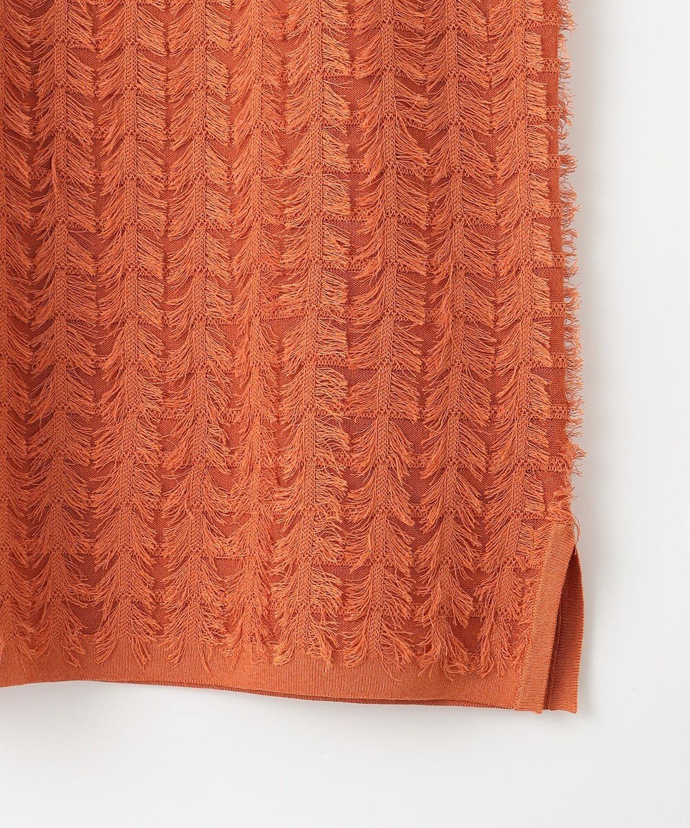 自由区 L 【セットアップ対応・洗える】シアーカットジャカード スカート 