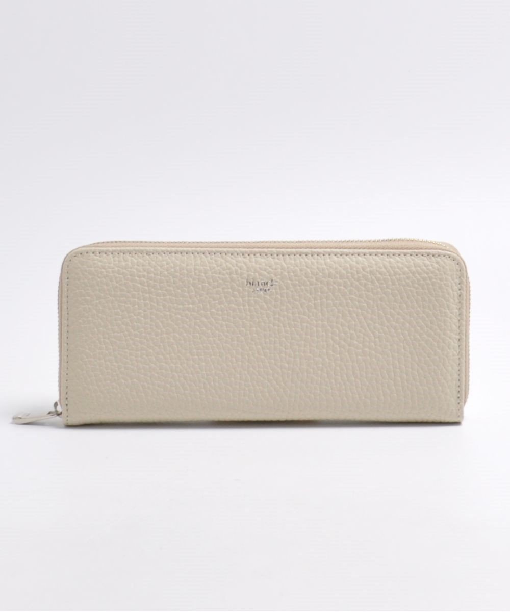 blancle シュリンクレザーラウンドジップ ロングウォレット 
